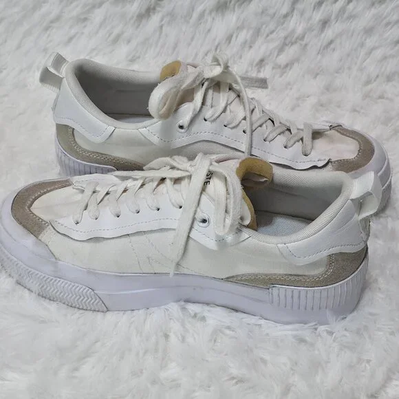 lacoste l004 platform lacoste platform shoes US9 UK7 EUR40.5 - Picture 7 of 11